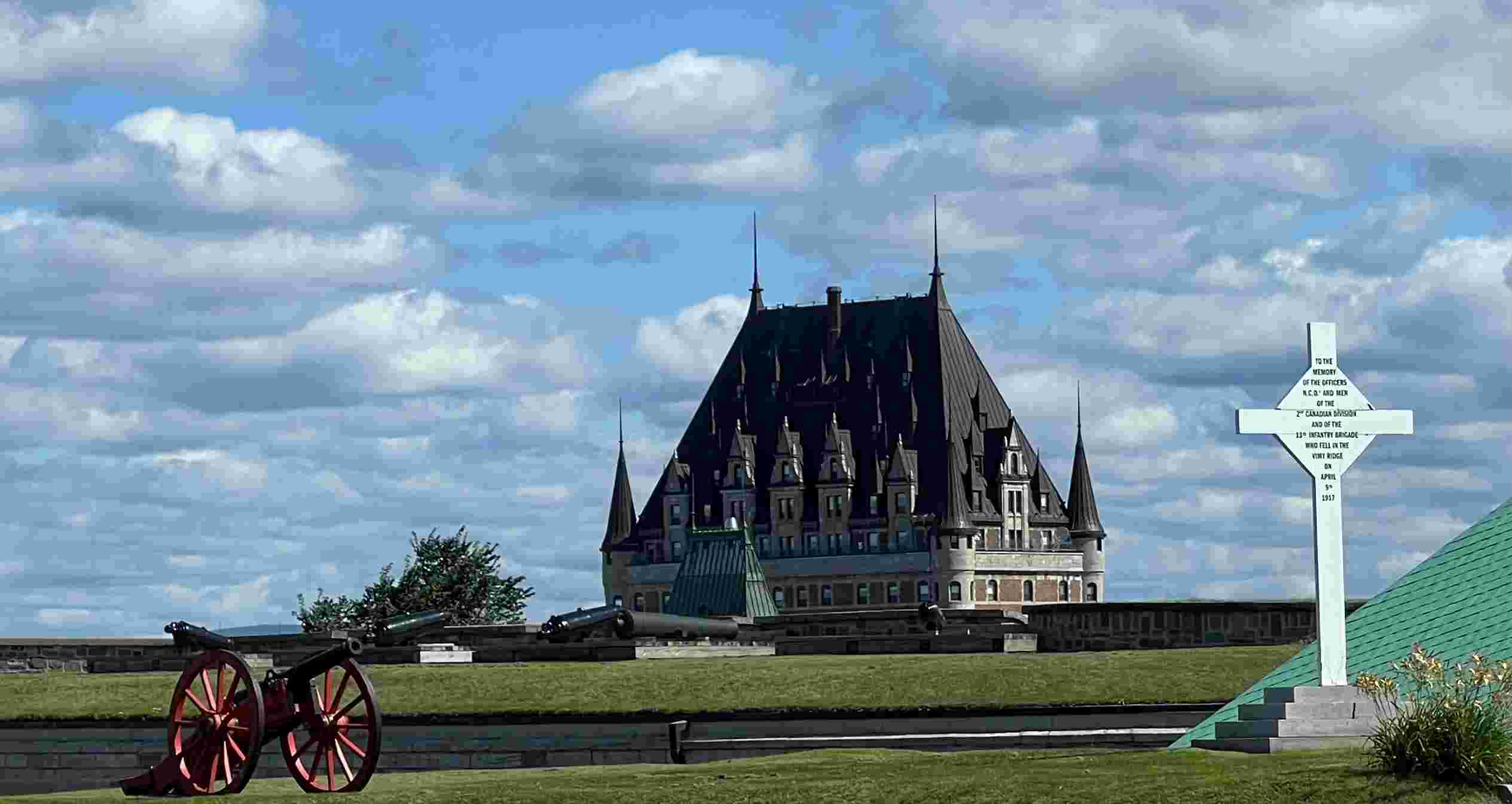 Planning a trip to Canada View of Frontenac from the Citadel